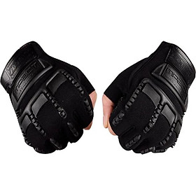 Găng Tay Phượt, Tập Gym, Thể Thao Đa Năng GTN04 - Đen
