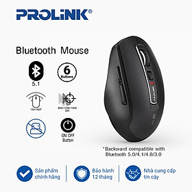 Mua Chuột bluetooth PROLINK PMB8502 BLK - Hàng Chính Hãng