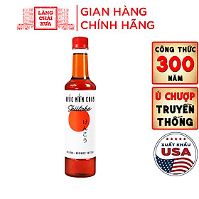 Đặc Sản Phan Thiết - Nước Mắm Chay Cao Cấp Làng Chài Xưa (Chai Nhựa 525Ml/Chai) Nấm Ngọt Shiitake Nhật Bản, Đậu Nành, Thơm Dứa