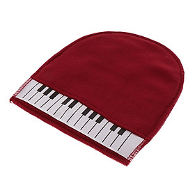 Red Piano Cleaning Cloth Polish Glove Keyboard for Piano Musical Instrument