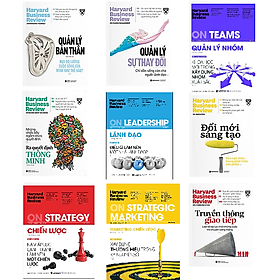 Combo harvard business review - on point - ấn phẩm dành cho doanh nhân - trọn bộ 9 cuốn