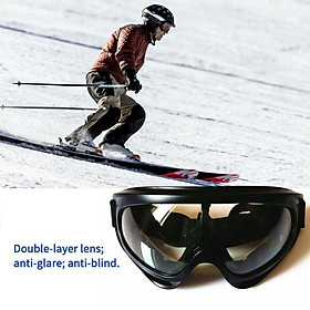 Anti-shock Ski Glasses Off-road Glasses Dustproof Riding Glasses Anti-glare