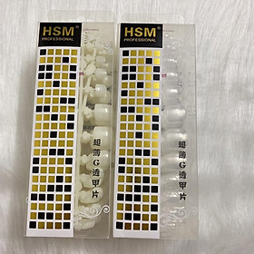 Móng úp chân ngắn vỉ 24 móng, hộp 20 vỉ