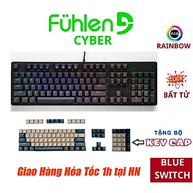 Mua Bàn Phím Cơ Gaming Fuhlen Cyber - Hàng Chính Hãng