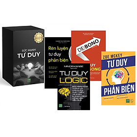 Nơi bán Combo 4 Sức Mạnh Của Tư Duy: Rèn Luyên Tư Duy Phản Biện + Tư Duy Song Song + Tư Duy Logic + Tư Duy Phản Biện - Giá Từ -1đ