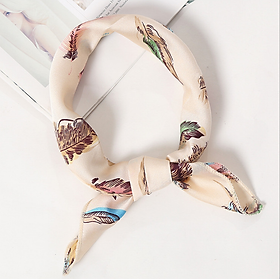 Khăn Turban vuông thời trang Đũi Việt Dc06