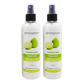 Combo 2 Serum Bưởi Kích Thích Mọc Tóc Milaganics (250ml/ chai)