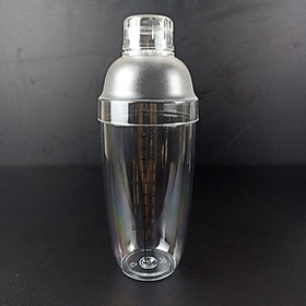Mua Bình lắc nhựa pha chế  Shaker nhựa có vạch chia định lượng 530ml 700ml 1000ml