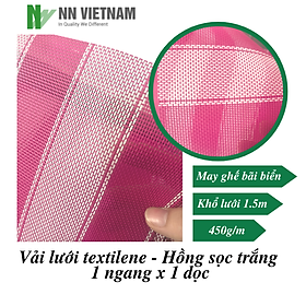 Mua Vải lưới textilene Fabric vật liệu cao cấp ngành ngoại thất - Làm ghế bãi biển - Khổ lưới 1.5m