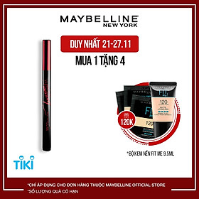 Kẻ Mắt Nước Maybelline Hyper Sharp Power - Đen (0.5g)