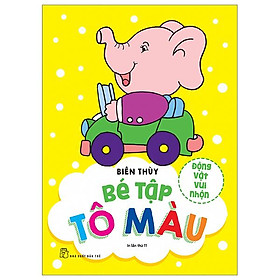 Bé Tập Tô Màu - Động Vật Vui Nhộn (Tái Bản 2023)