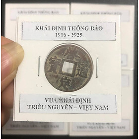 Xu cổ Triều Nguyễn - Khải Định Thông Bảo, vua Khải Định 1916 -1925