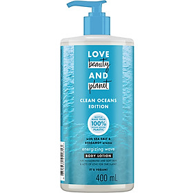 Sữa Dưỡng Thể Love Beauty And Planet Đại Dương Bừng Sức Sống (400ml)