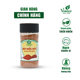 Gia vị bột đơn chất Vianco hũ Pet