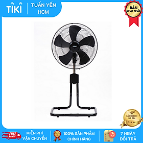 Mua Quạt sàn lửng Hali LS-208C công suất 100W  sải cánh 50cm  cánh nhựa ABS cao cấp  chân đế kim loại chắc chắn - Hàng chính hãng