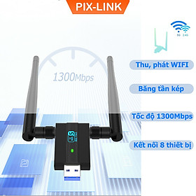 Mua Thiết bị thu  phát wifi từ máy tính Pix-link WIFI5  router wifi tốc độ cao phủ sóng rộng từ máy tính  PC - Hàng chính hãng/Hàng nhập khẩu