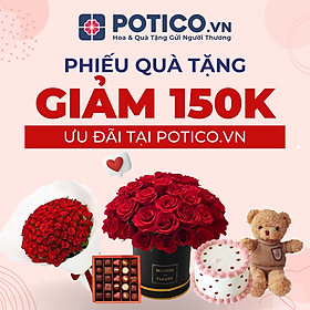 HCM [E-Voucher] Mã giảm giá 150k cho đơn hàng có giá trị từ 600k tại web/app Potico.vn