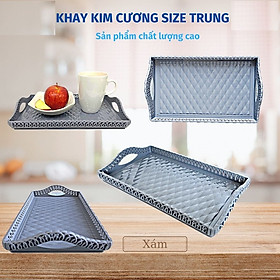 Mua Khay Chữ Nhật Đa Năng Kích Thước 30 * 20 * 5 CM Nhựa Cao Cấp