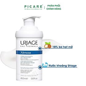 Kem Dưỡng Ẩm Dành Cho Da Khô, Da Cơ Địa Uriage Xémose Creme Relipidante Anti-Irritations 400ml