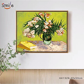 Mua Tranh tô màu theo số Smile FMFP bình hoa Van gogh H41326