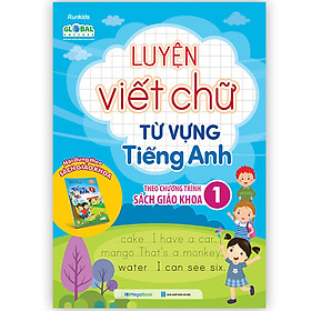 Hình ảnh Luyện viết chữ từ vựng Tiếng Anh theo chương trình sách giáo khoa 1