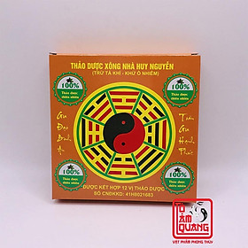 Thảo dược xông nhà phong thủy Huy Nguyễn giúp tẩy uế trừ tà xả xui chiêu tài lộc bình an may mắn-dạng bột