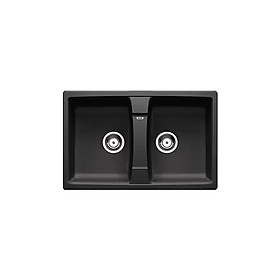 CHẬU RỬA BÁT BLANCO LEXA 8 ANTHRACITE 524960 hàng chinh hãng