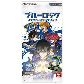 Thẻ sưu tập nhân vật blue lock - bandai blue lock metal card collection vol.1 bl-mc01