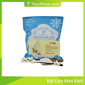 [ĂN BAO GHIỀN❤️] Bột Làm Kem Tươi THUCPHAM.COM Vị Vani 1kg - Công Thức Độc Quyền Hương Vị Mới, Không Gắt, Không Hắc