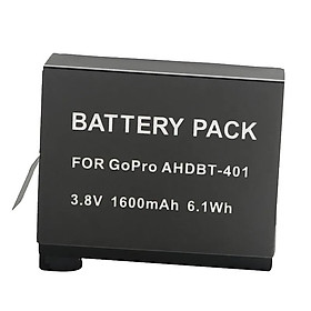 ROGTZ Pin Dành Cho Máy Ảnh GO PRO HERO 4 1600mAh 3.8V AHDBT-401 - Hàng Nhập Khẩu