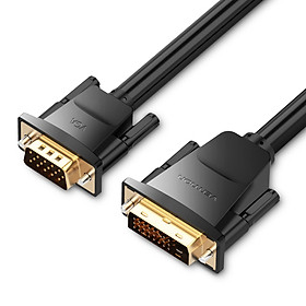 Cáp chuyển đổi DVI 24+1 sang VGA Vention EABBH - Hàng Chính Hãng