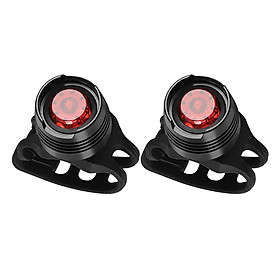 2x Bike Cycling Tail Light Waterproof Bicycle Light With 3 Light Modes