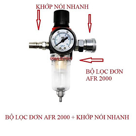 Mua LỌC HƠI KHÍ NÉN ĐƠN AFR  2000 KÈM KHỚP NỐI NHANH KHÍ NÉN