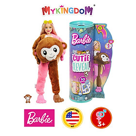 Đồ Chơi BARBIE Búp Bê Barbie Cutie Reveal - Monkey HKR01/HKP97