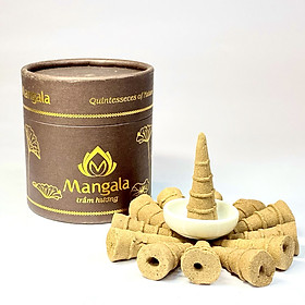 Mua Nụ Trầm Hương Cao Cấp-Hộp Nâu-Trầm Hương Cao Cấp Mangala-Trầm Hương Nguyên Chất  Cam Kết Không Hương Liệu và Hóa Chất
