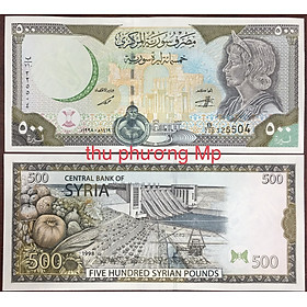 Mua Tiền của quốc gia Trung Đông 500 Bảng Syria sưu tầm   tiền châu Á   Mới 100% UNC  sưu tầm