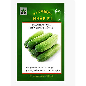 Mua Gói 50 hạt giống dưa chuột mèo siêu to