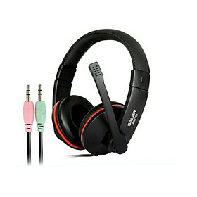 Mua TAI NGHE CHỤP TAI GAME THỦ A500 ÂM THANH CHẤT  JACK 3.5 CÓ MIC THOẠI   TẶNG CÁP CHUYỂN DÀNH CHO ĐIỆN THOẠI  