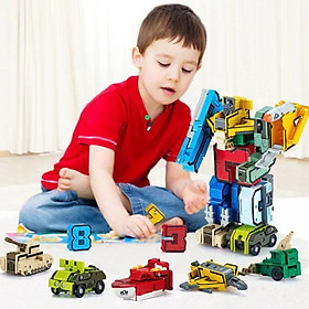 BỘ ĐỒ CHƠI LĂP RÁP BIẾN HÌNH 10 IN 1