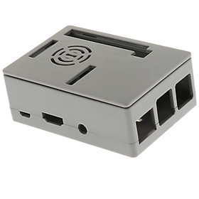 Case Cover Enclosure Shell Box w/ Air Hole for Raspberry Pi 3B+/3B/2B White