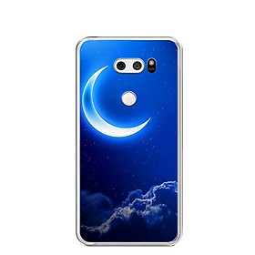 Ốp lưng dẻo cho điện thoại LG V30 - 0220 MOON01 - Hàng Chính Hãng