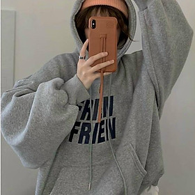 ÁO HOODIE - ÁO KHOÁC NỈ NGOẠI FORM RỘNG TAY PHỒNG NỈ DÀY DẶN FRIEN FRIEN (Ảnh Thật) HOOIDE MỚI