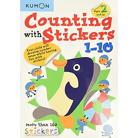 Sách Counting With Stickers 1-10_Elm 0126