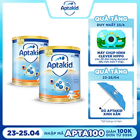 Sữa bột Aptakid số 3 900g combo 2 lon