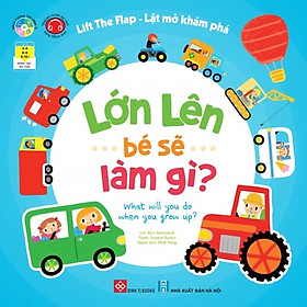 Hình ảnh Sách Tương Tác Lật Mở Khám Phá Song Ngữ Việt Anh - Lift The Flap (Cho bé từ 3 tuổi) – Đinh Tị