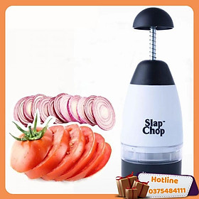 Mua Dụng Cụ Cắt Rau Củ Qủa  Dập Hành Tỏi Đa Năng - Tặng 1 Khăn Mặt Sọc Xanh 30X40Cm - Hàng Loại 1