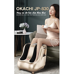 Hình ảnh Máy massage bàn chân bắp chân OKACHI JP-830