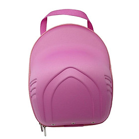 Outdoor Travel Hard Portable Hat Travel Case pink
