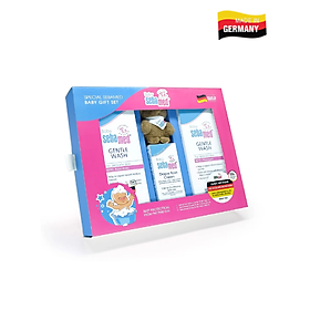 Bộ sản phẩm tắm gội dành cho trẻ sơ sinh Sebamed - Special Gift Set