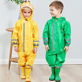 Áo Mưa Chống Thấm Nước Có Mũ Với Nhiều Thiết Kế Ngộ Nghĩnh Cho Trẻ Em
